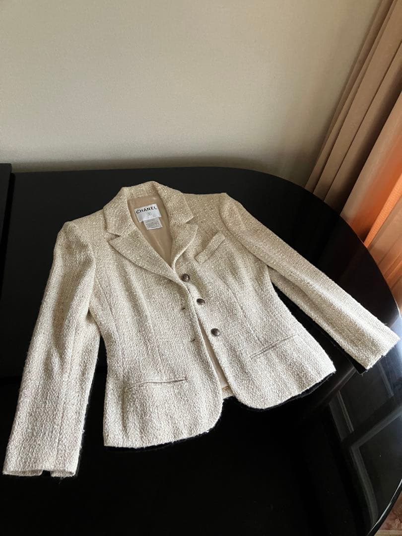 CHANEL ツイード　ジャケット 36 シャネル　ジャケット