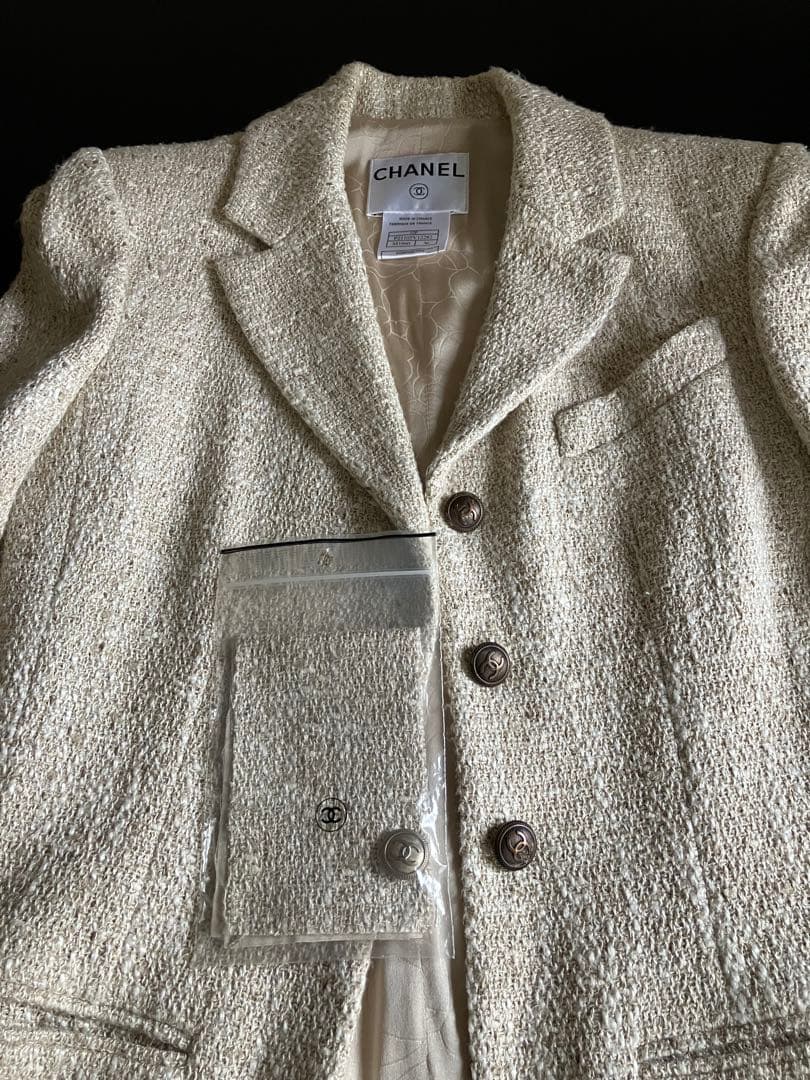 CHANEL ツイード　ジャケット 36 シャネル　ジャケット