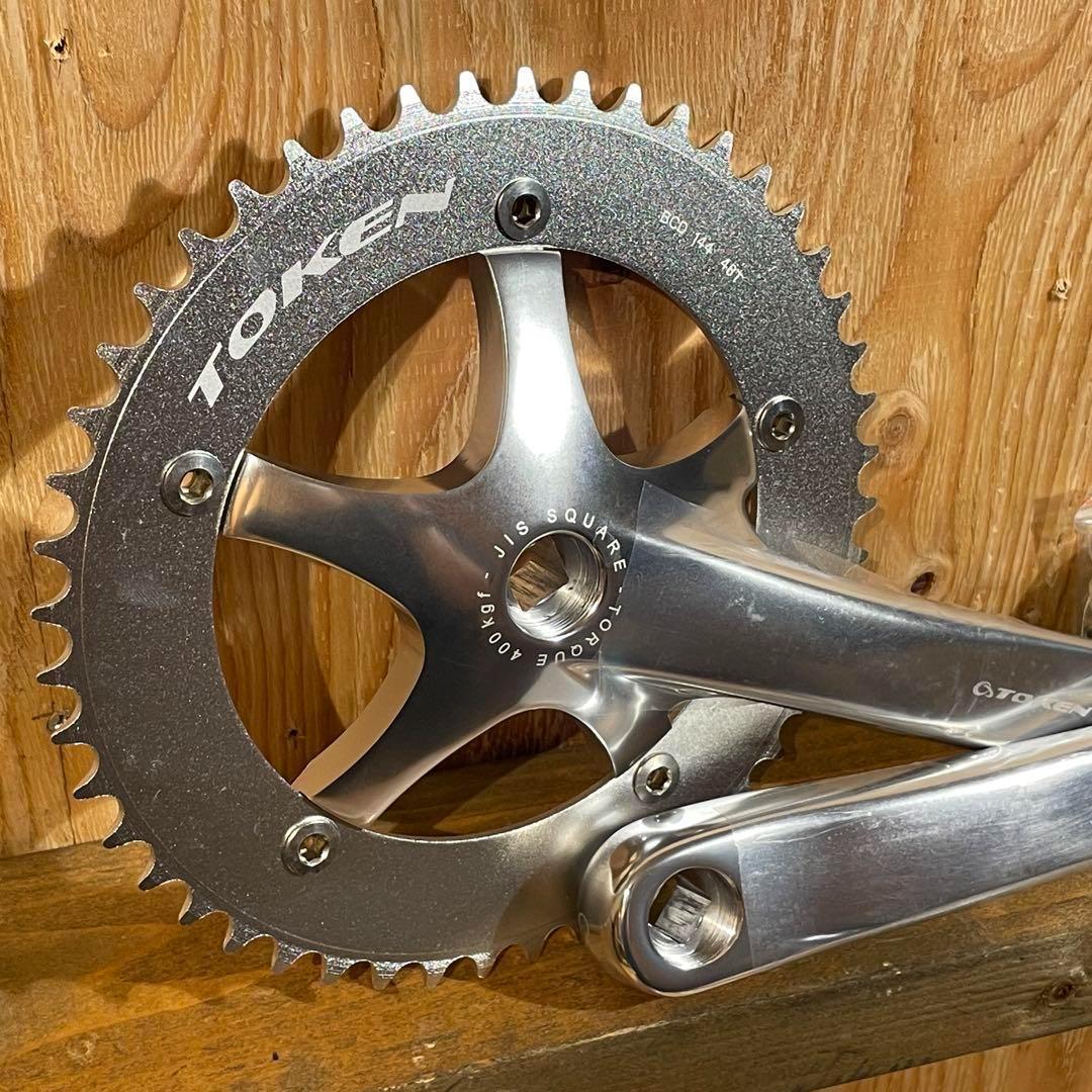 【新品】Token TK2051PS アルミ トラック用クランクセット