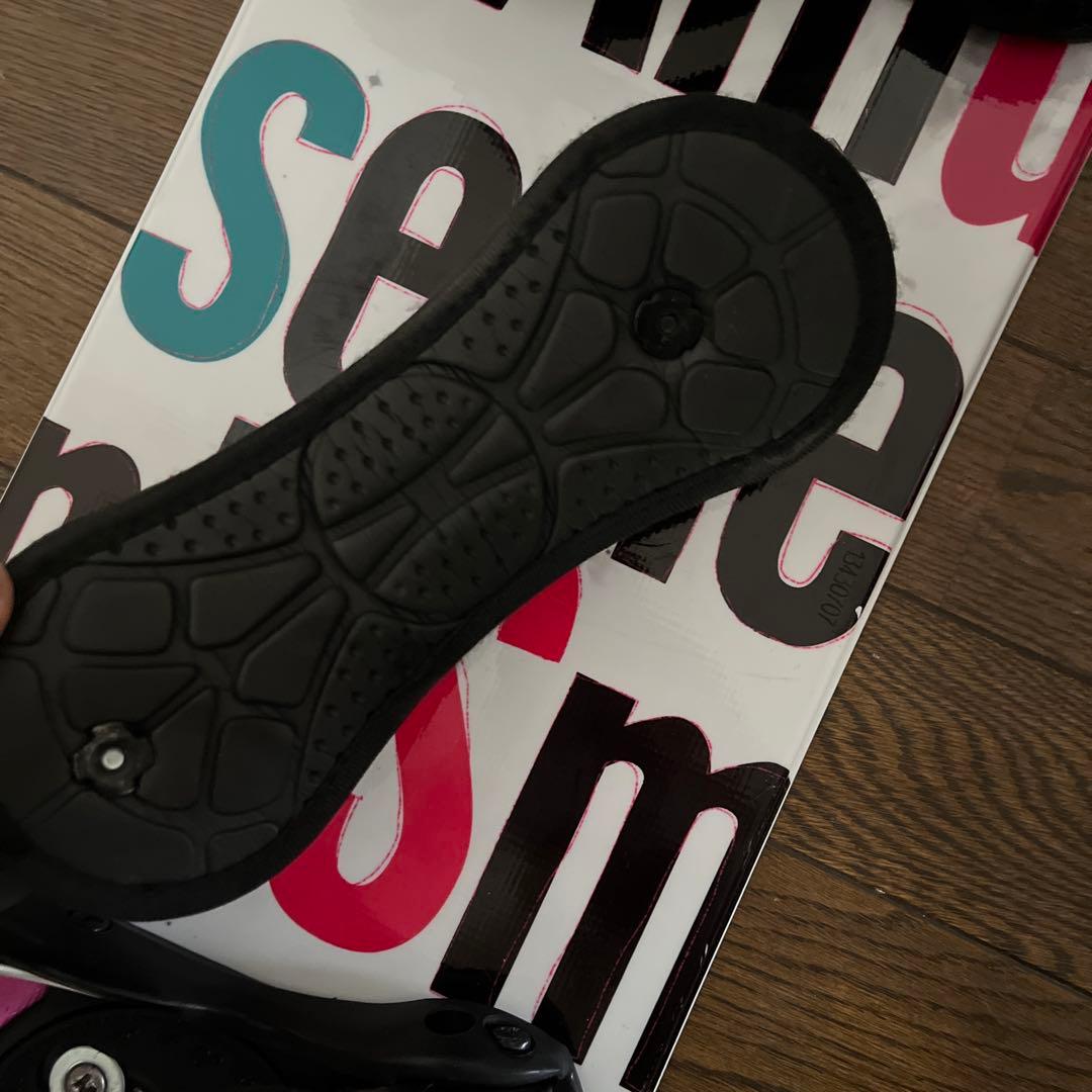 スノーボード 144 ブラック/ピンク ブーツ24.5