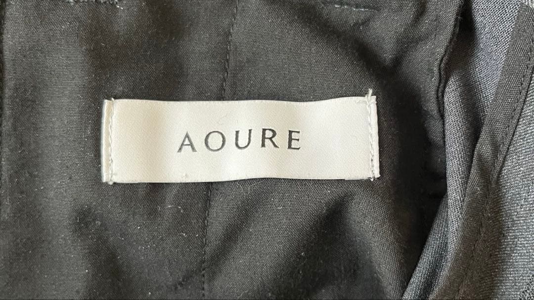 【美品】アウール＇ＬＩＮＡＴＥ＇ ツイルテーパードパンツ