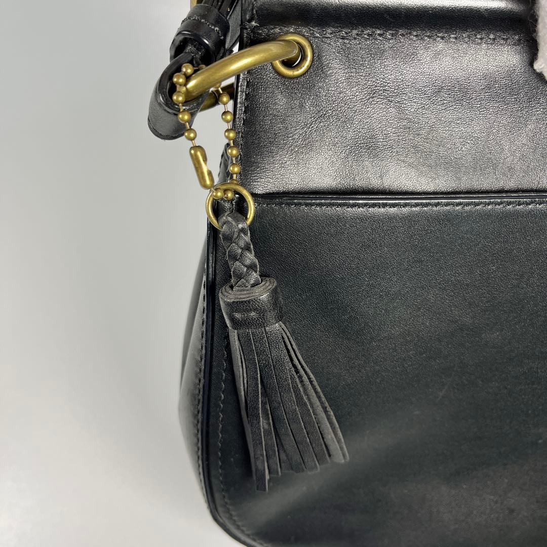 コーチ　ハンドバッグ　ニューウィリス2wayブラック　レザー　19132