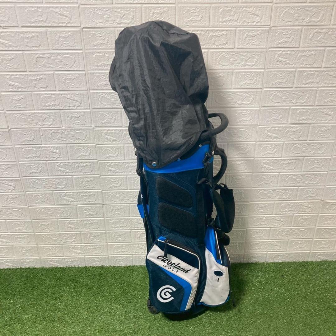 【美品】Cleveland クリープランド キャディバッグ スタンド式