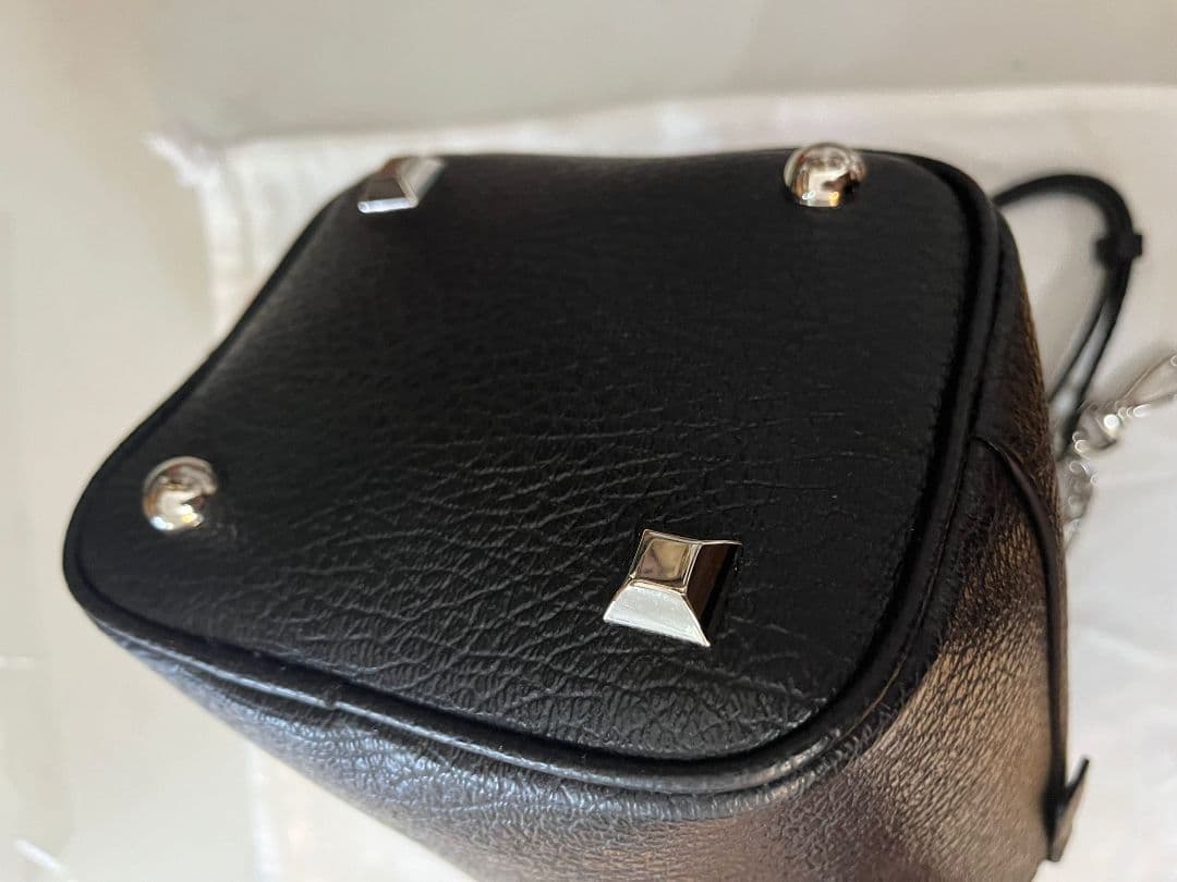 メゾンマルジェラ　5AC バケットバッグ　ブラック