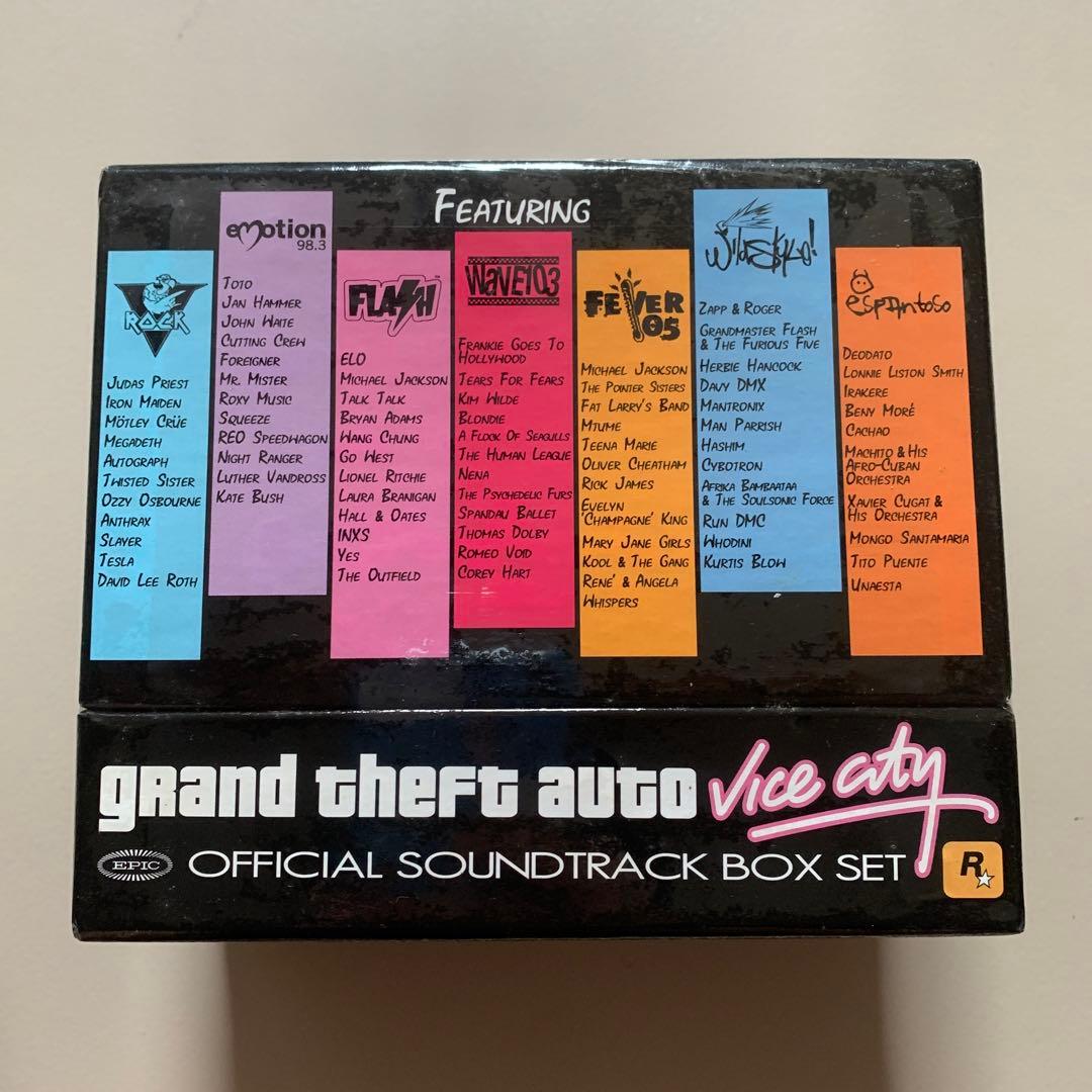 Grand Theft Auto Vice City　サウンドトラック　ボックス