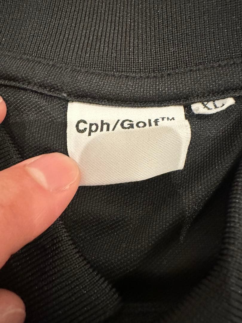 キャプテンズヘルムゴルフ ポロシャツ 黒