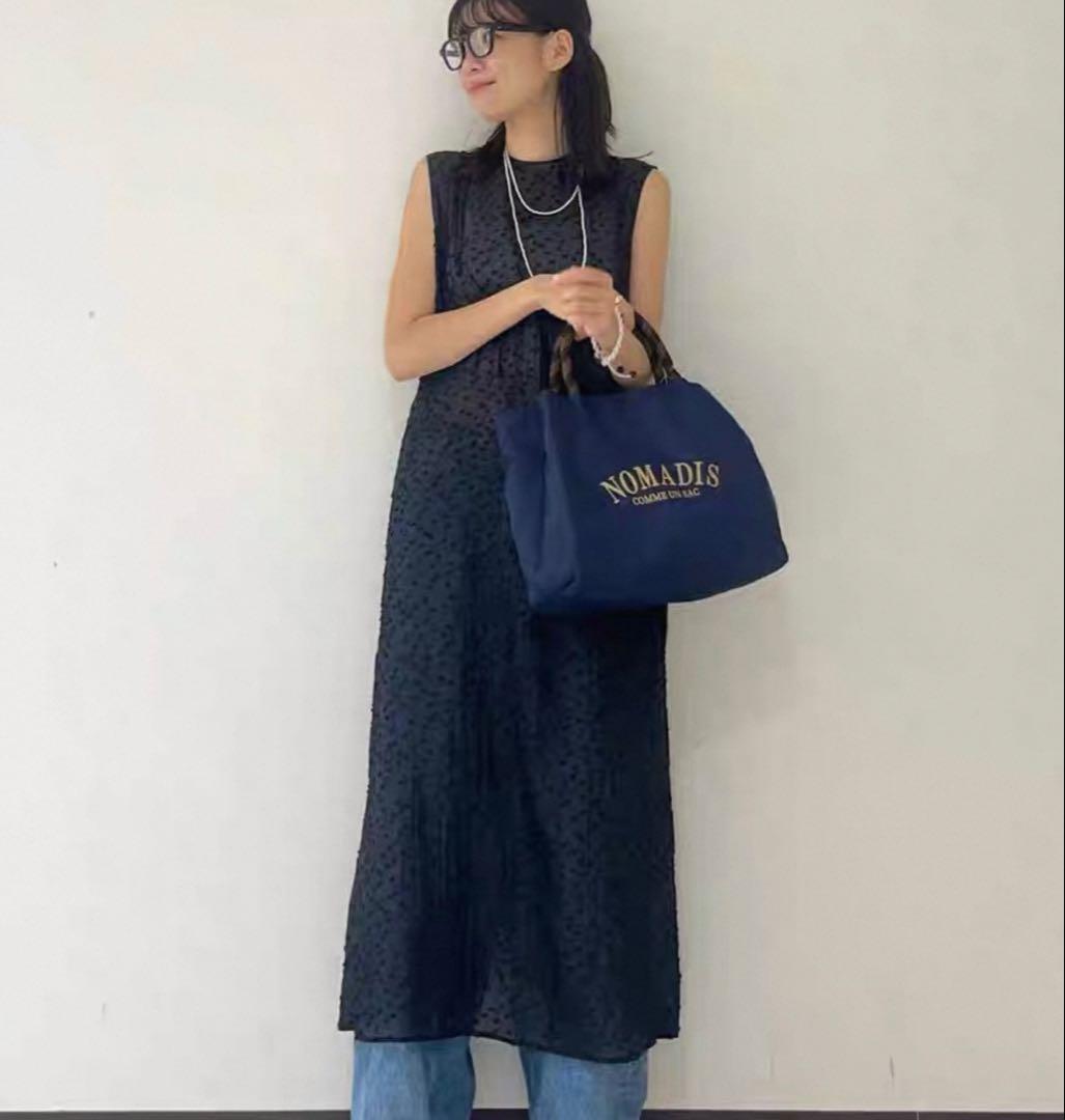 新品　NOMADIS ノマディス　SACトートバッグ　　別注　ネイビー