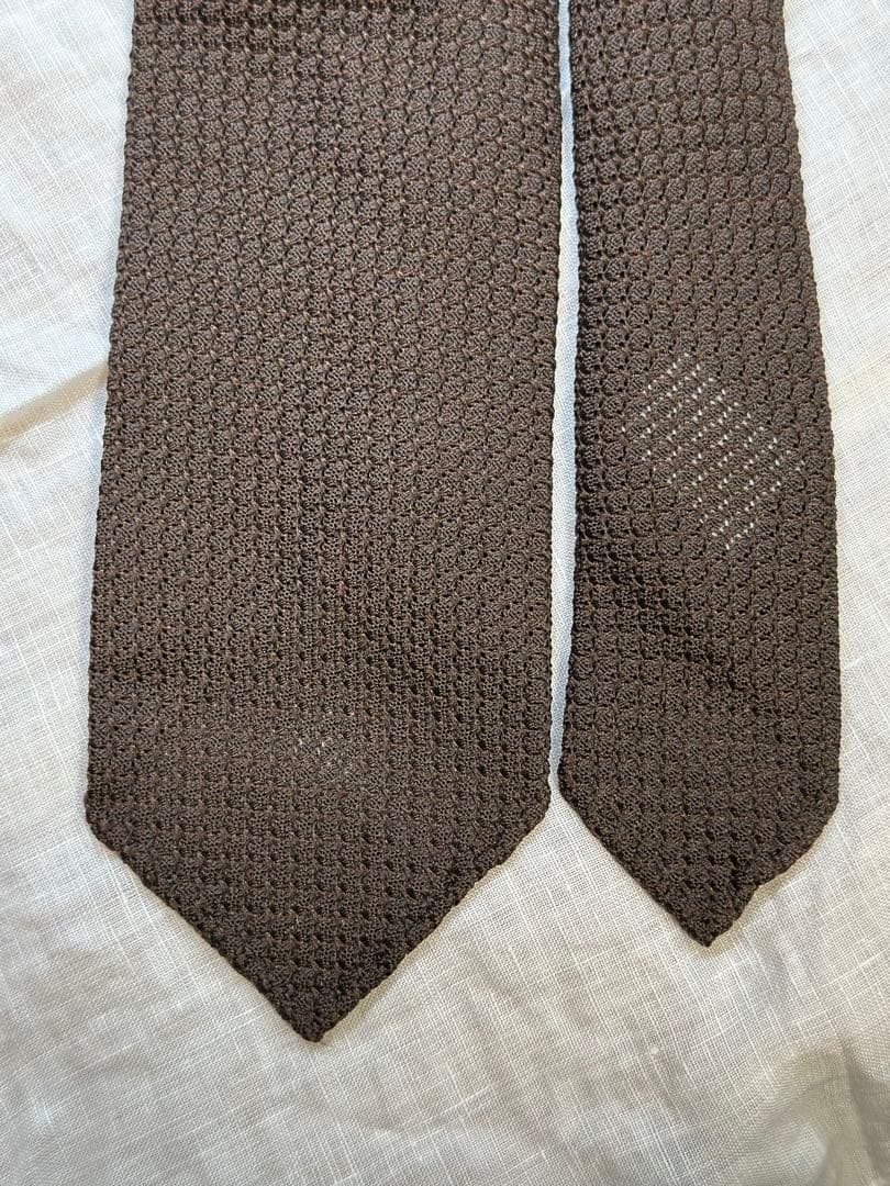 【試着のみ】Drake’s ドレイクス グレナディンタイ　ガルザタイ