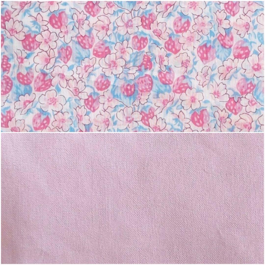 ちぃ　リバティ ハンドメイド 移動ポケット 入園 入学 レッスンバッグ