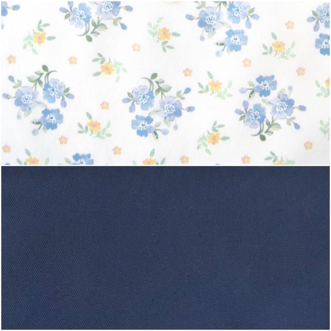 ちぃ　リバティ ハンドメイド 移動ポケット 入園 入学 レッスンバッグ