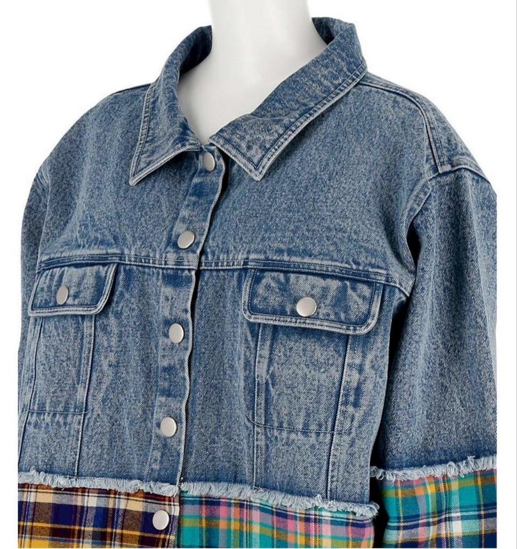 仲里依紗　限定完売品 RE. アールイー ドット 一石三鳥 デニムジャケット