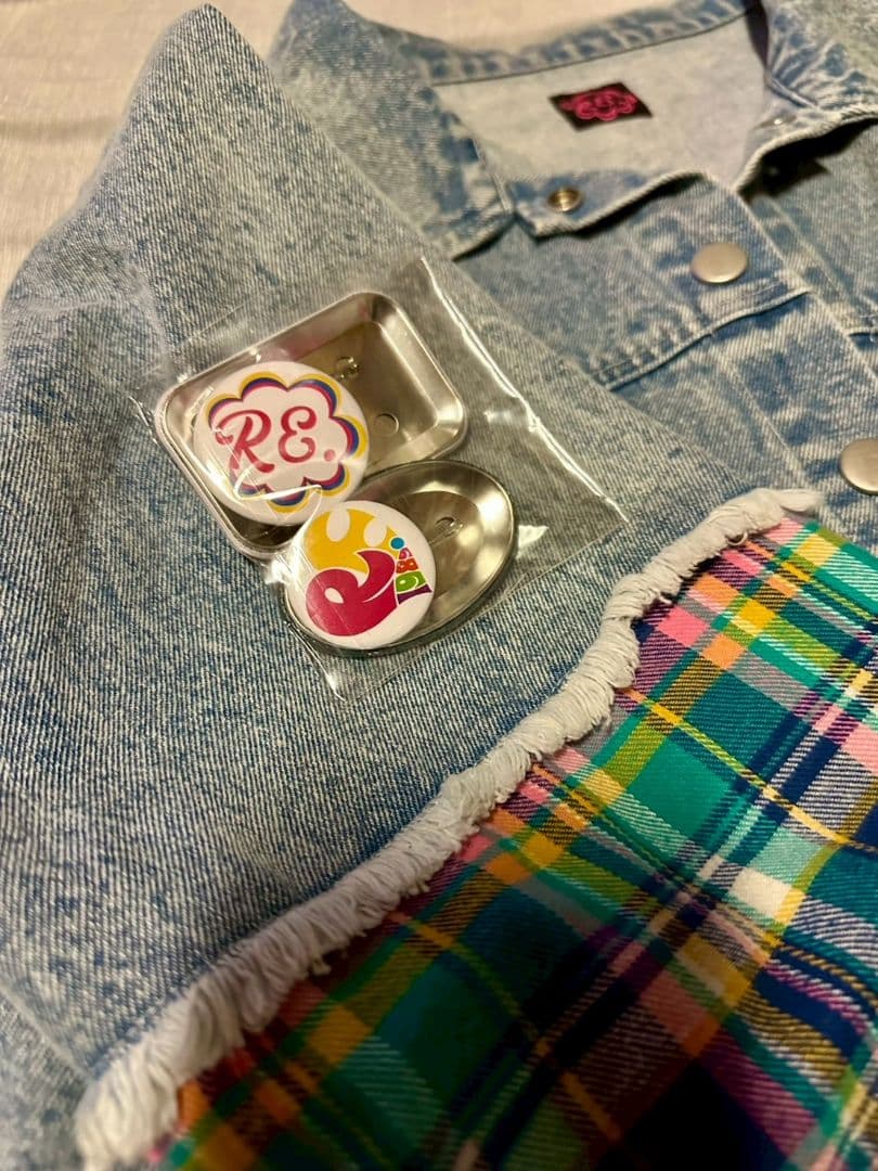 仲里依紗　限定完売品 RE. アールイー ドット 一石三鳥 デニムジャケット