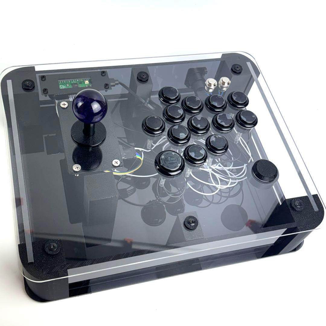 【静音レバー＋ショートストロークボタン】 Qanba Gravity a3