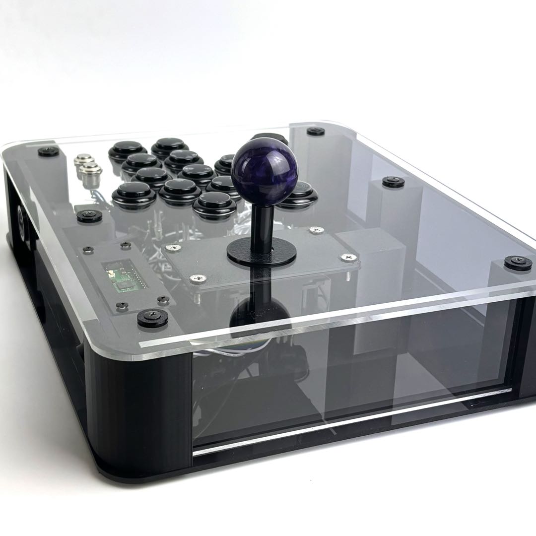 【静音レバー＋ショートストロークボタン】 Qanba Gravity a3