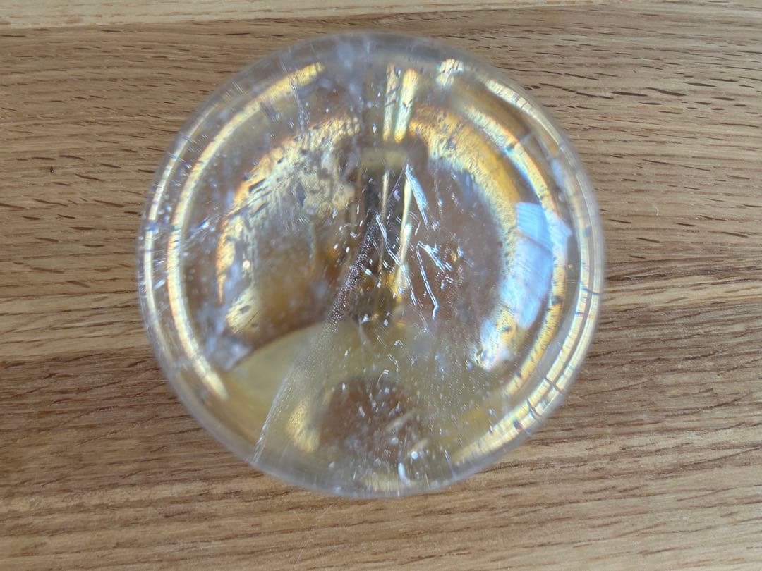 ✨高透明✨水晶　丸玉　約80㎜