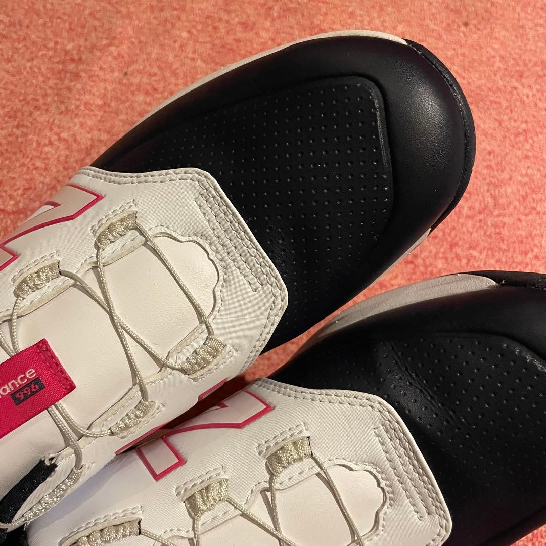 シューズ(女性用) new balance golf 996 24.5cm