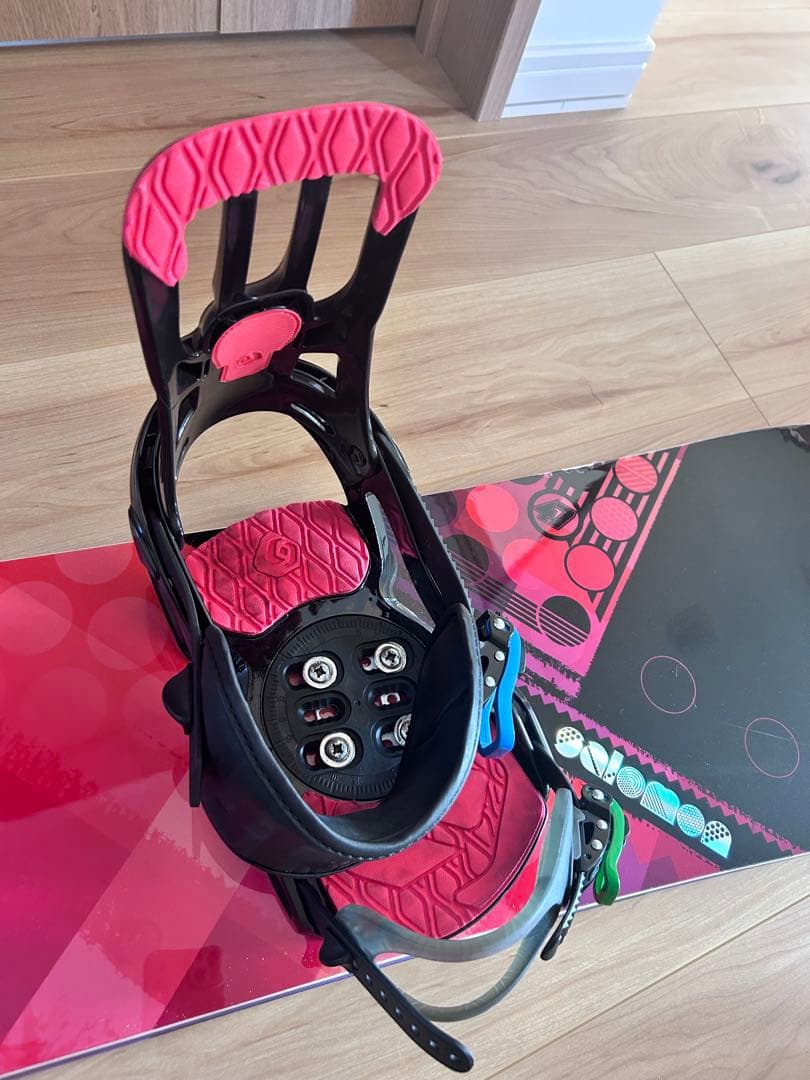 サロモン SALOMONスノーボードセット ケース付き　ブーツ24.5cm