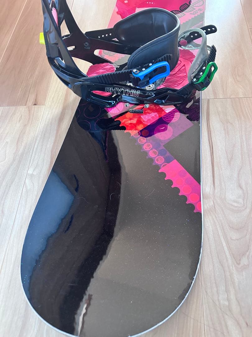 サロモン SALOMONスノーボードセット ケース付き　ブーツ24.5cm