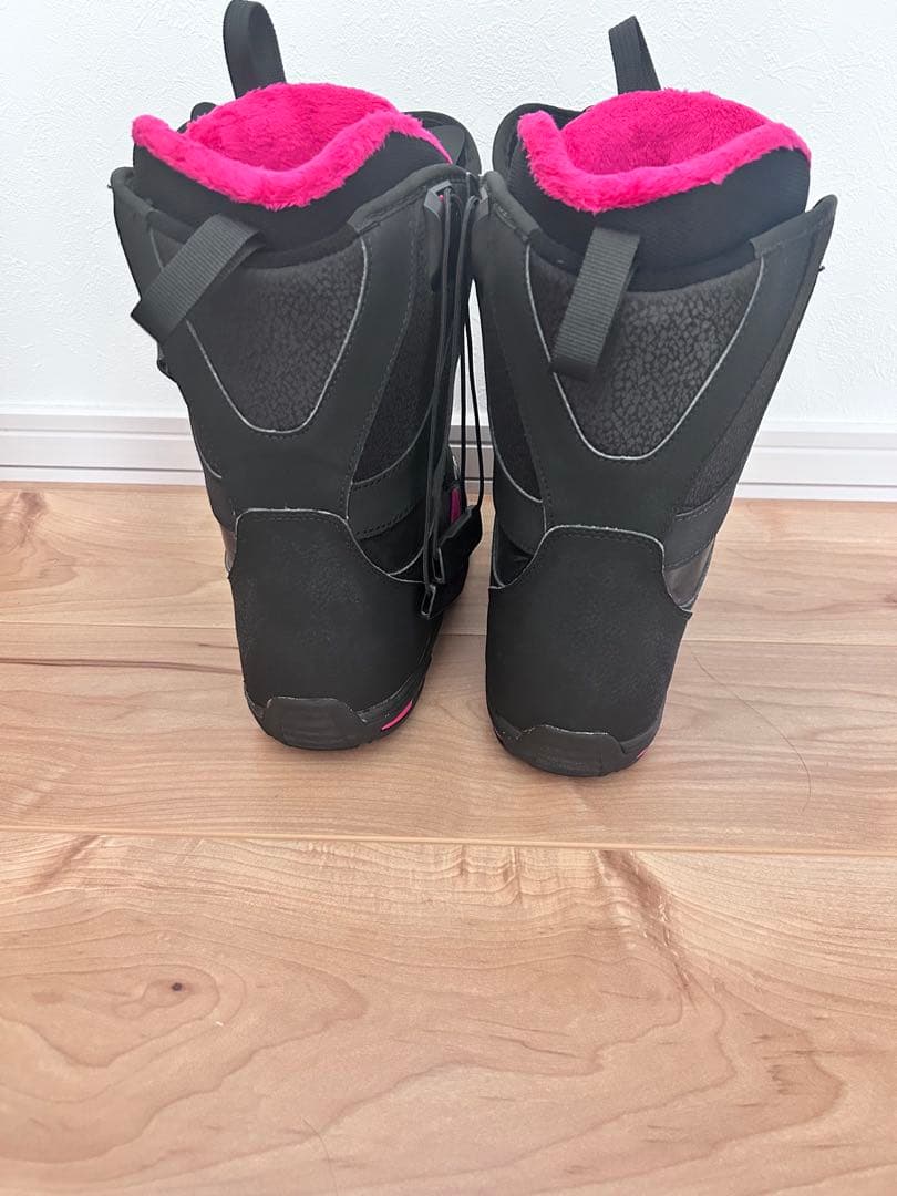 サロモン SALOMONスノーボードセット ケース付き　ブーツ24.5cm