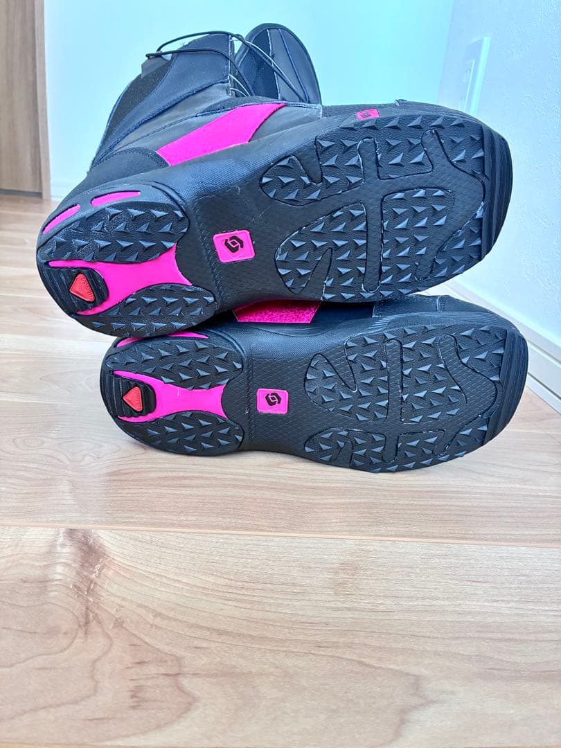 サロモン SALOMONスノーボードセット ケース付き　ブーツ24.5cm