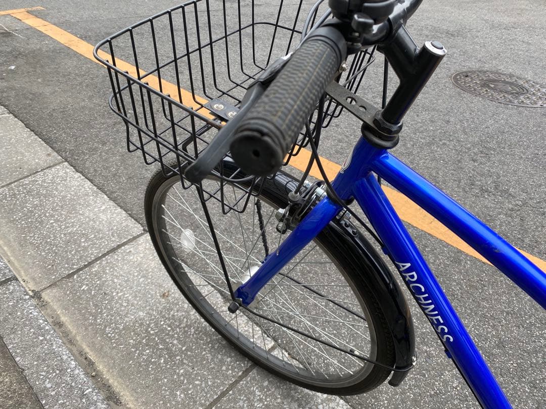 子供用自転車 クロスバイク 24インチ　オートライト　鍵付き 【直接受渡し限定】