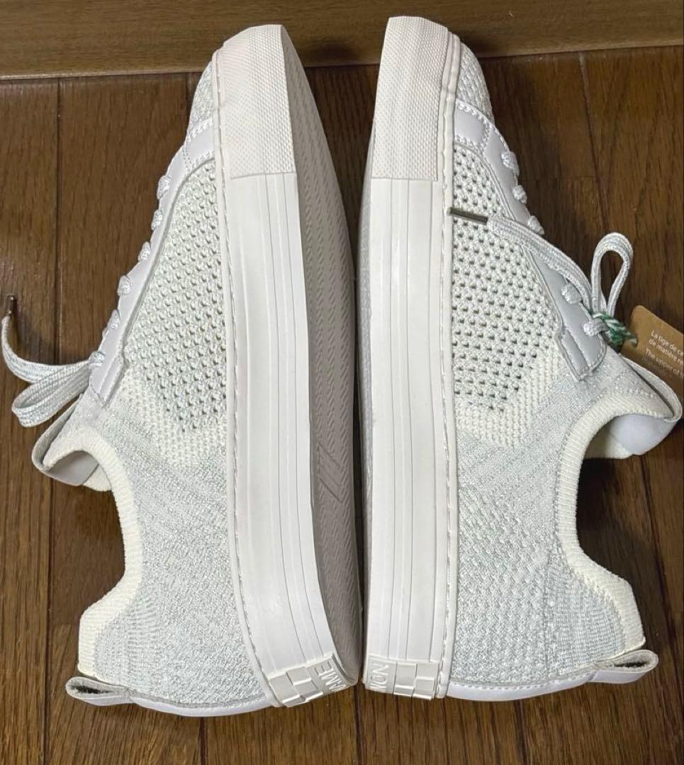 新品 no name ノーネーム メッシュ素材スニーカー　arcade ホワイト