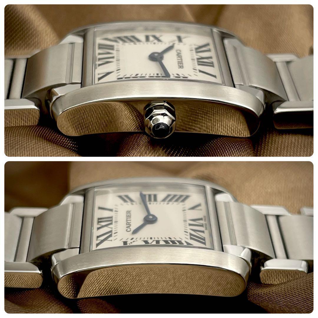 T109 カルティエ タンクフランセーズSM W51008Q3 クォーツ