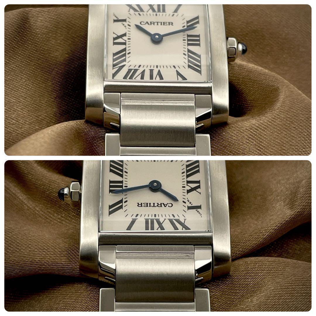 T109 カルティエ タンクフランセーズSM W51008Q3 クォーツ