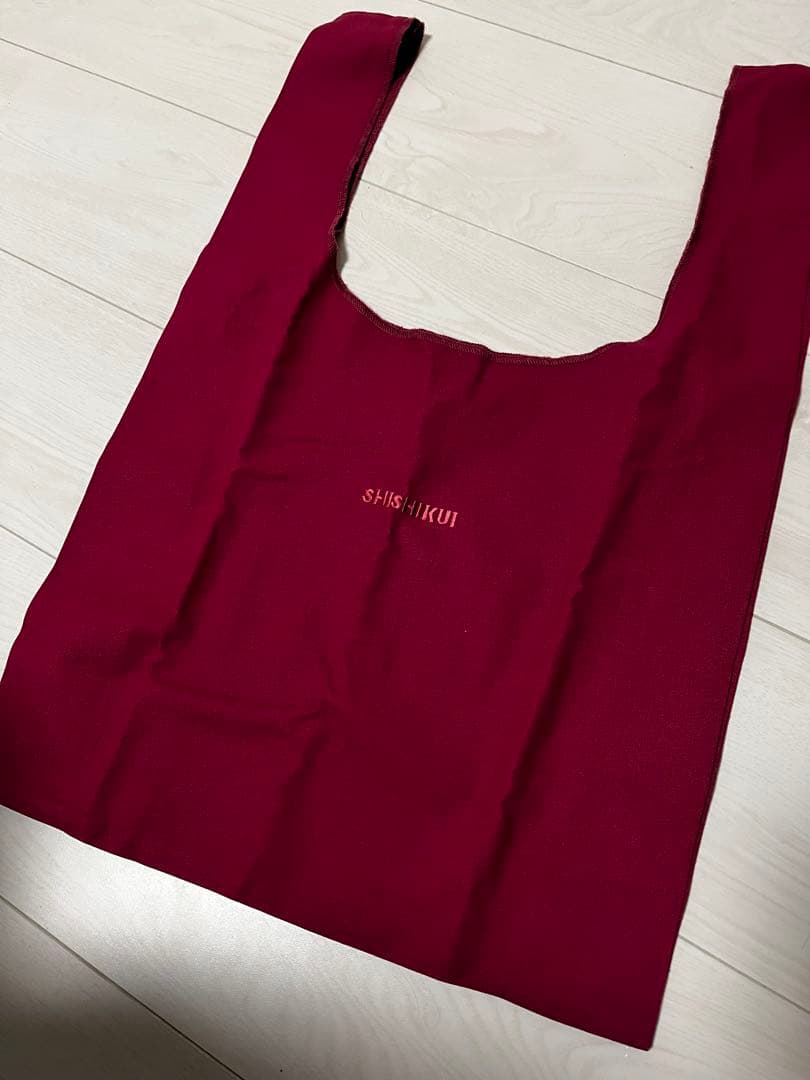 【新品未使用】SHISHIKUI パラシュートパンツ　ピンク　バッグ付き