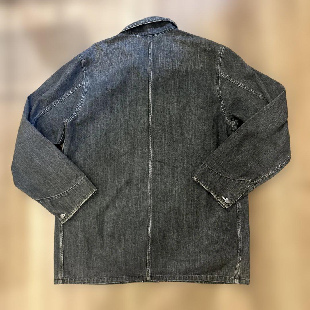 トミー【希少】Carhartt カバーオール ブラックデニム　カバーオール