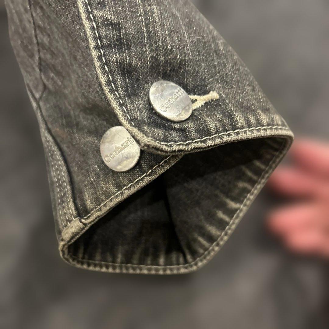 トミー【希少】Carhartt カバーオール ブラックデニム　カバーオール