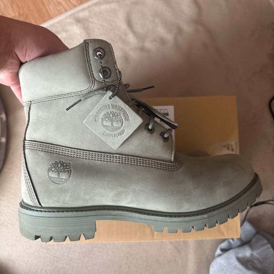【美品】ティンバーランド 6インチプレミアム ヌバックレザー 防水