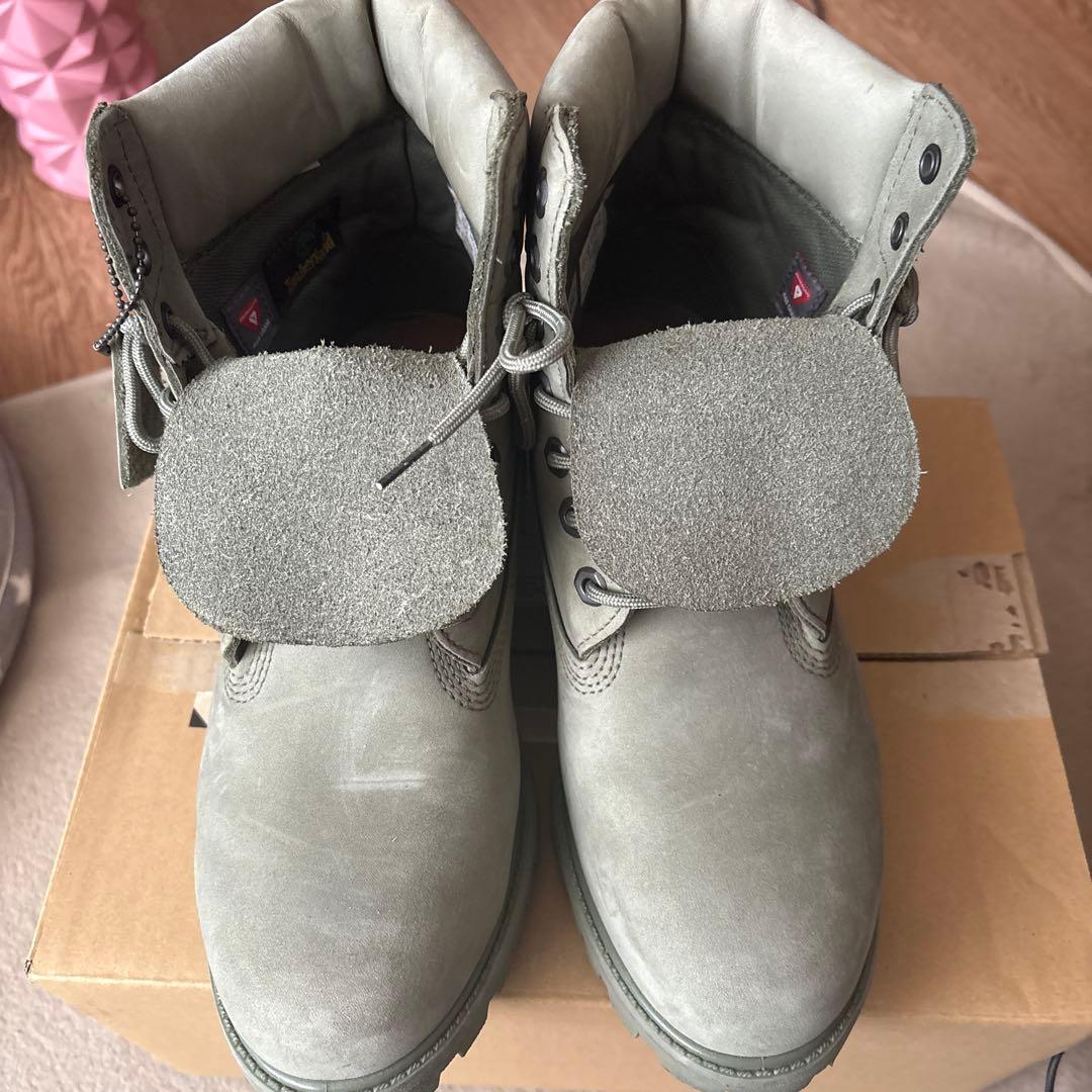 【美品】ティンバーランド 6インチプレミアム ヌバックレザー 防水