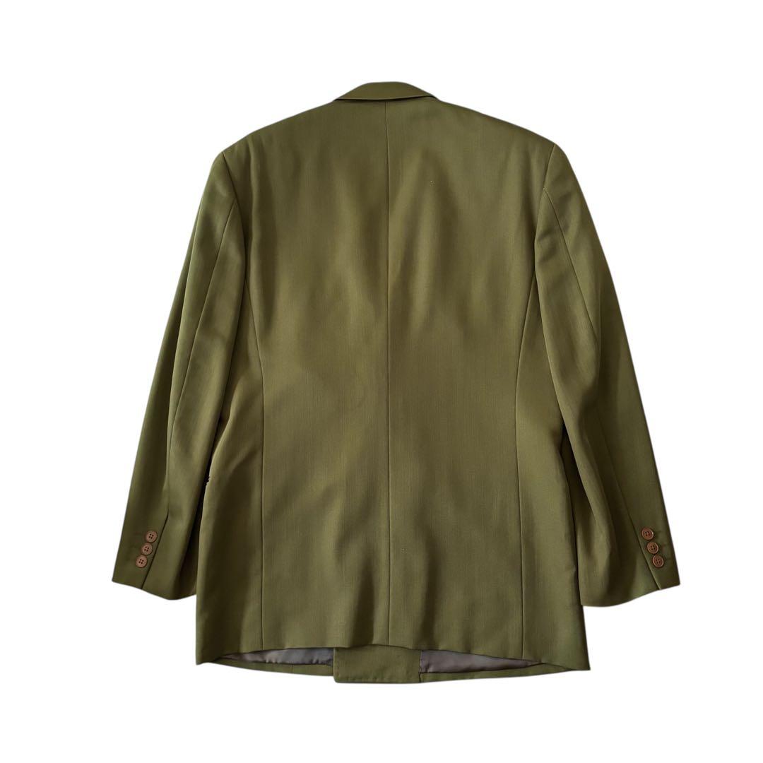 【コーデ売り】 ダブルスーツ バーバリー ネクタイ シャツ ピンズ セット