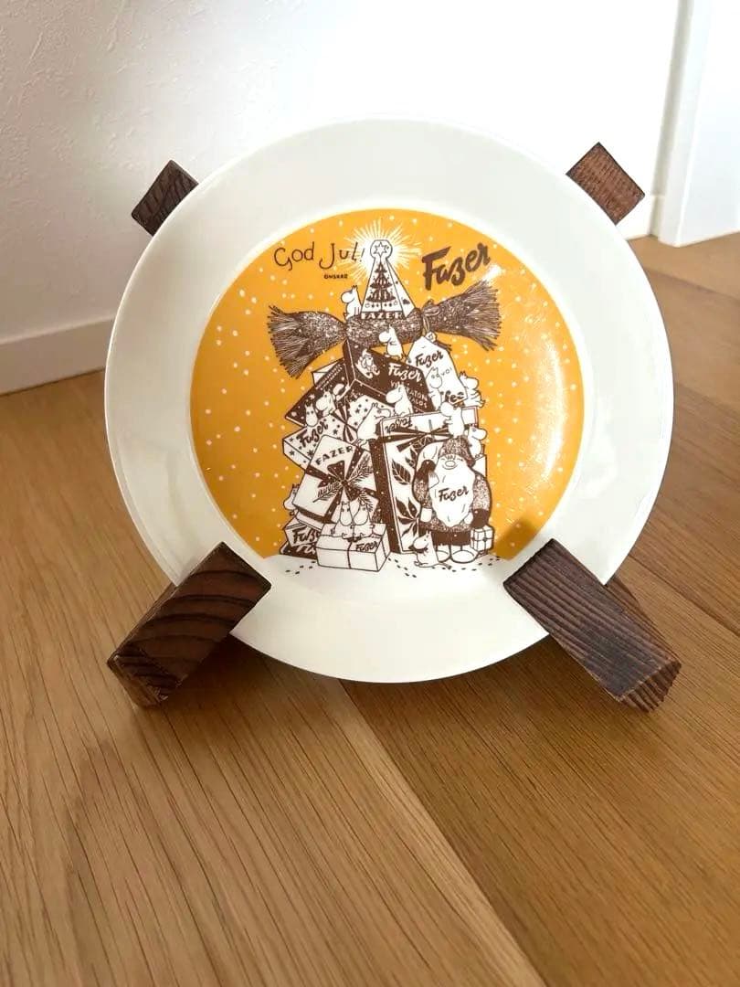 〈未使用〉ARABIA ムーミン コレクターズ プレート 2014 限定品