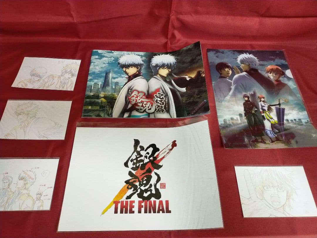 銀魂　THE　FINAL　DVD　他関連グッズ