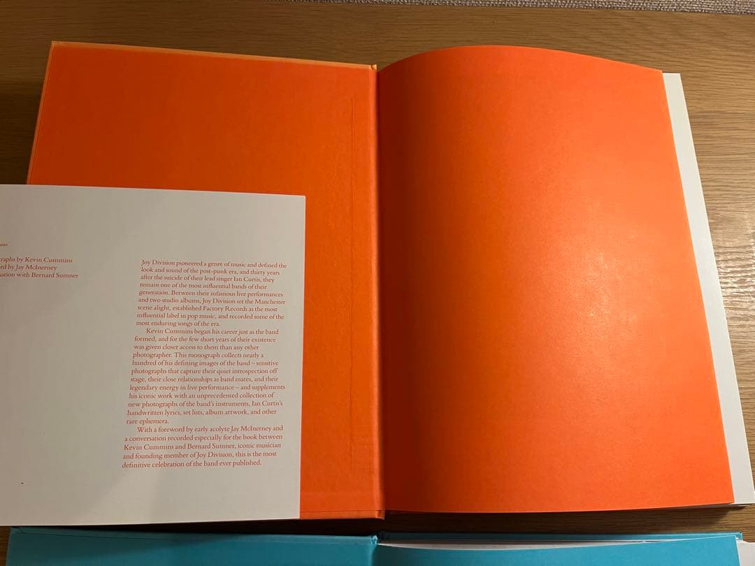 neworder joydivision写真集セット　KEVIN CUMMINS