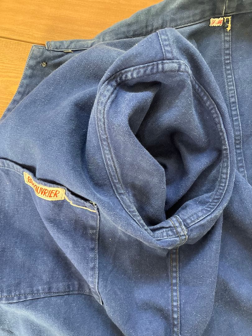 ナ*ン様 【60s】フレンチワークカバーオールVINTAGE フランス製ビンテー