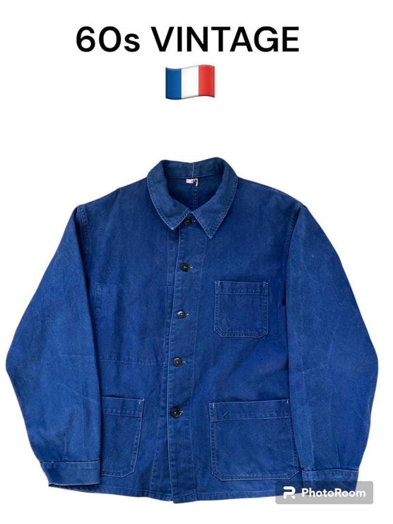 ナ*ン様 【60s】フレンチワークカバーオールVINTAGE フランス製ビンテー