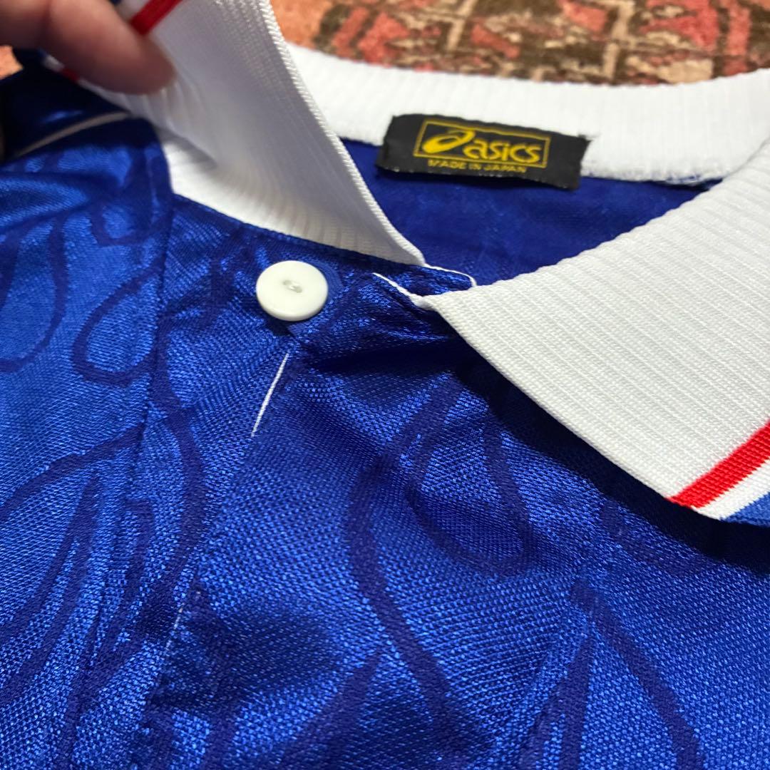 asics 日本代表 中田英寿 カズ サッカー ユニフォーム XL オフィシャル