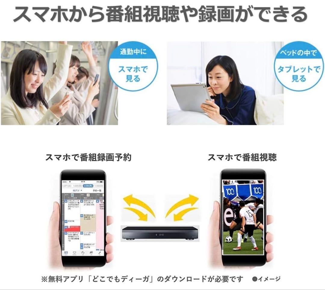 パナソニック レコーダーDMR-4W100 Ultra-HD Blu-ray対応