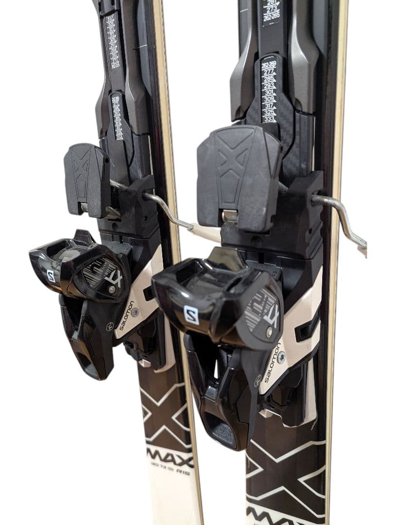 【希少】SALOMON X12 スキー 板 ブラック/ホワイト 2018