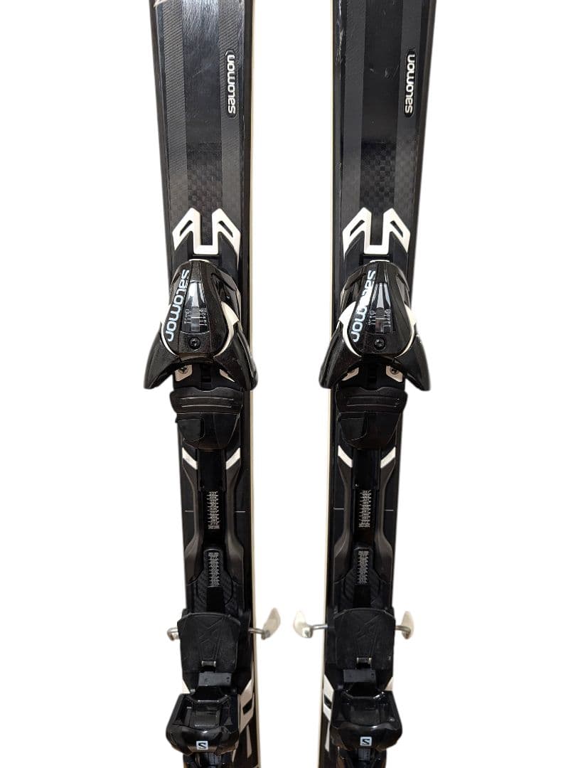 【希少】SALOMON X12 スキー 板 ブラック/ホワイト 2018