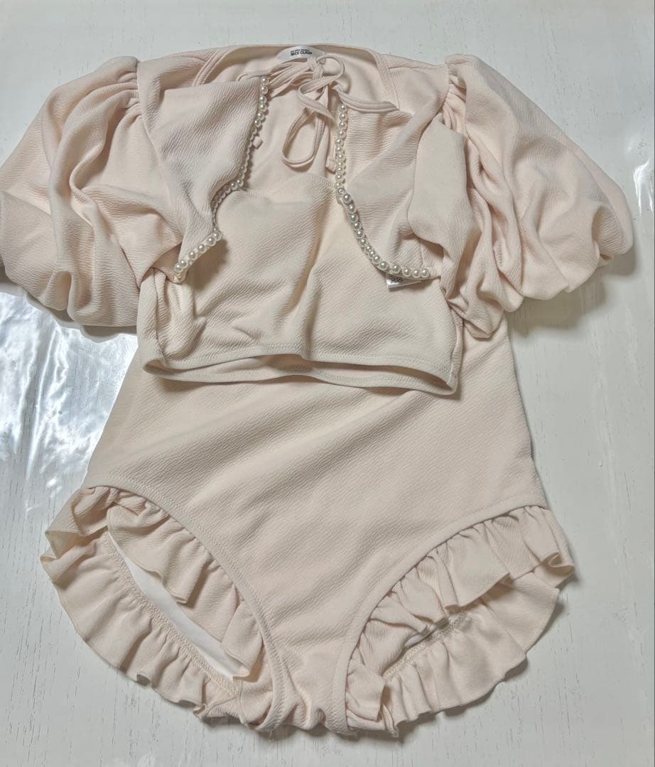 NICE CLAUP パールボレロセットswimwear