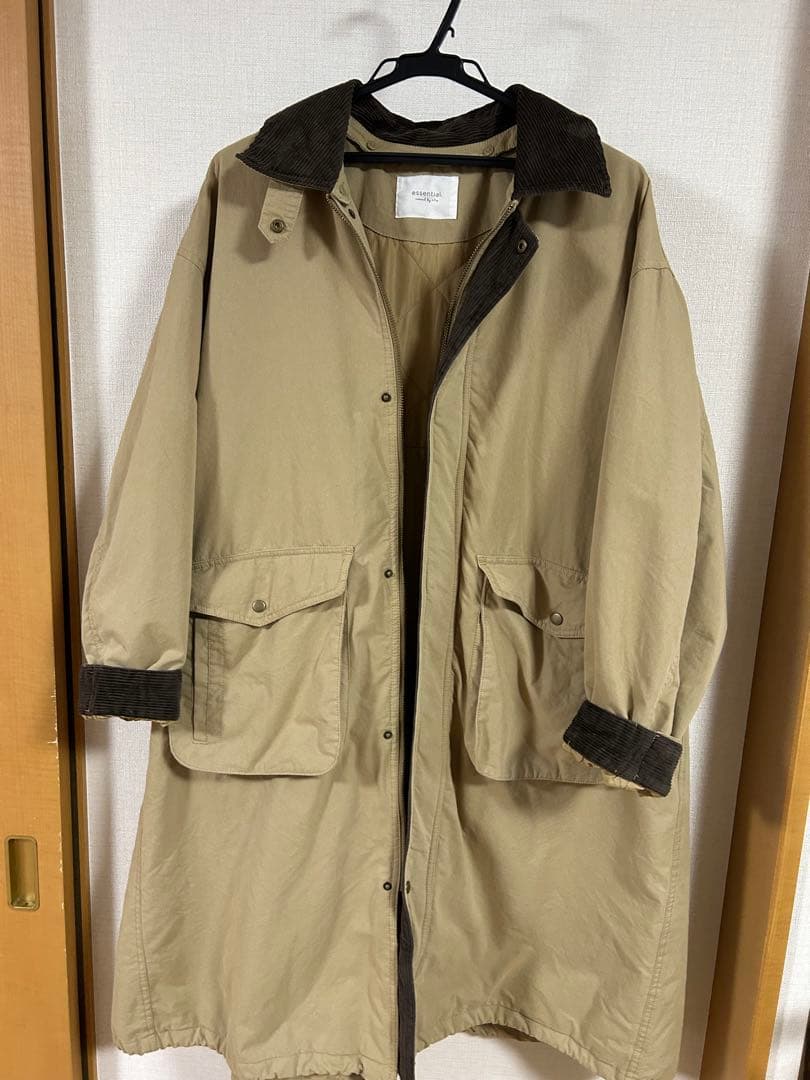 studio CLIP natural by clip》フィッシングロングコート