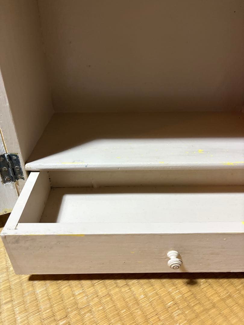 飾り棚　キャビネット　PARIS　ガラスケース　ブロカント　自由が丘