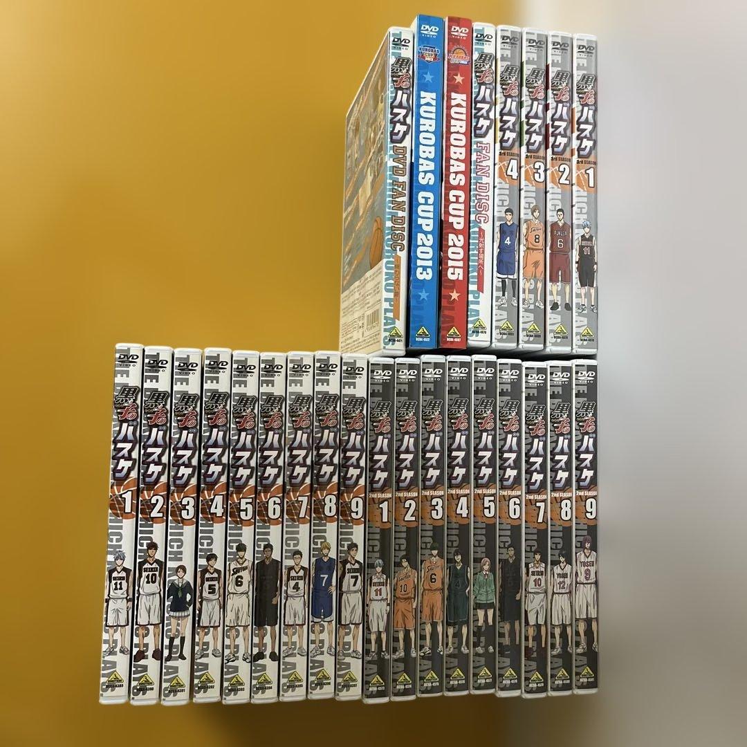 黒子のバスケ DVD セット