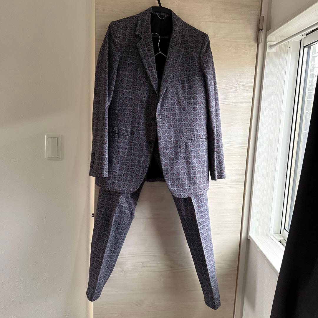 JOHN LAWRENCE SULLIVAN 幾何学模様スーツ
