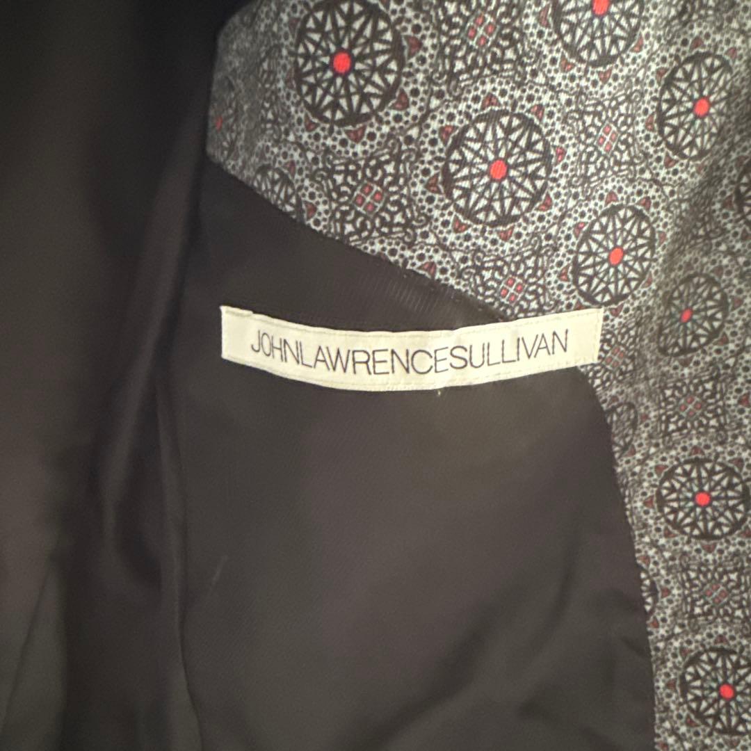 JOHN LAWRENCE SULLIVAN 幾何学模様スーツ