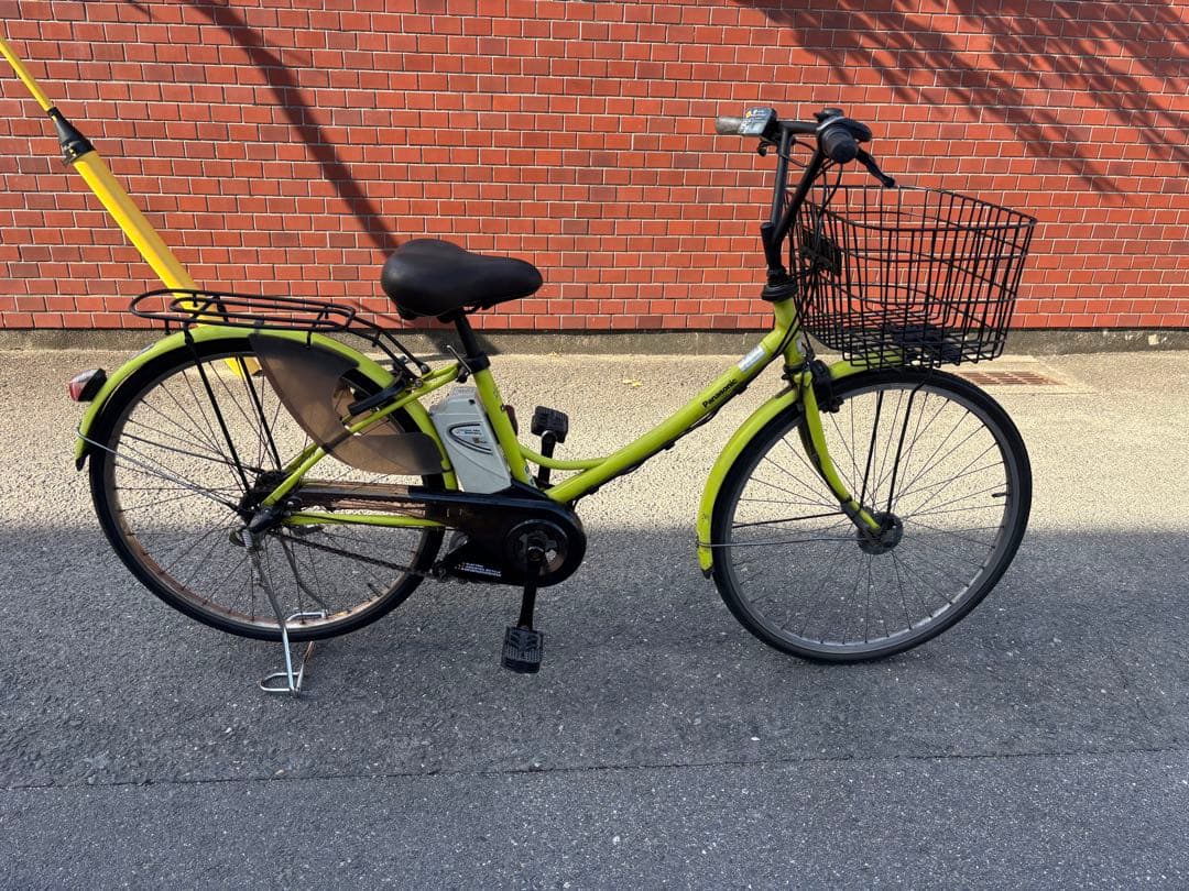Panasonic 電動アシスト自転車 ライムグリーン